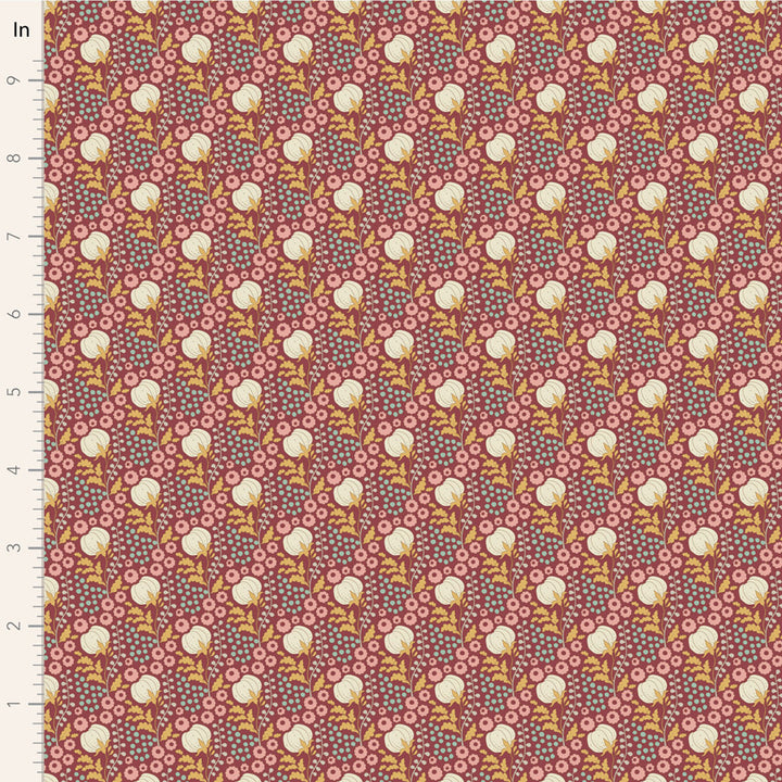 Tilda Sanctuary fat quarter bundle of 20 fabrics by Tilda. Floral quilting fabrics.