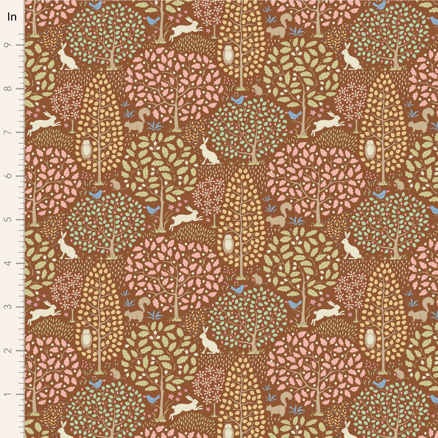 Tilda Sanctuary fat quarter bundle of 20 fabrics by Tilda. Floral quilting fabrics.