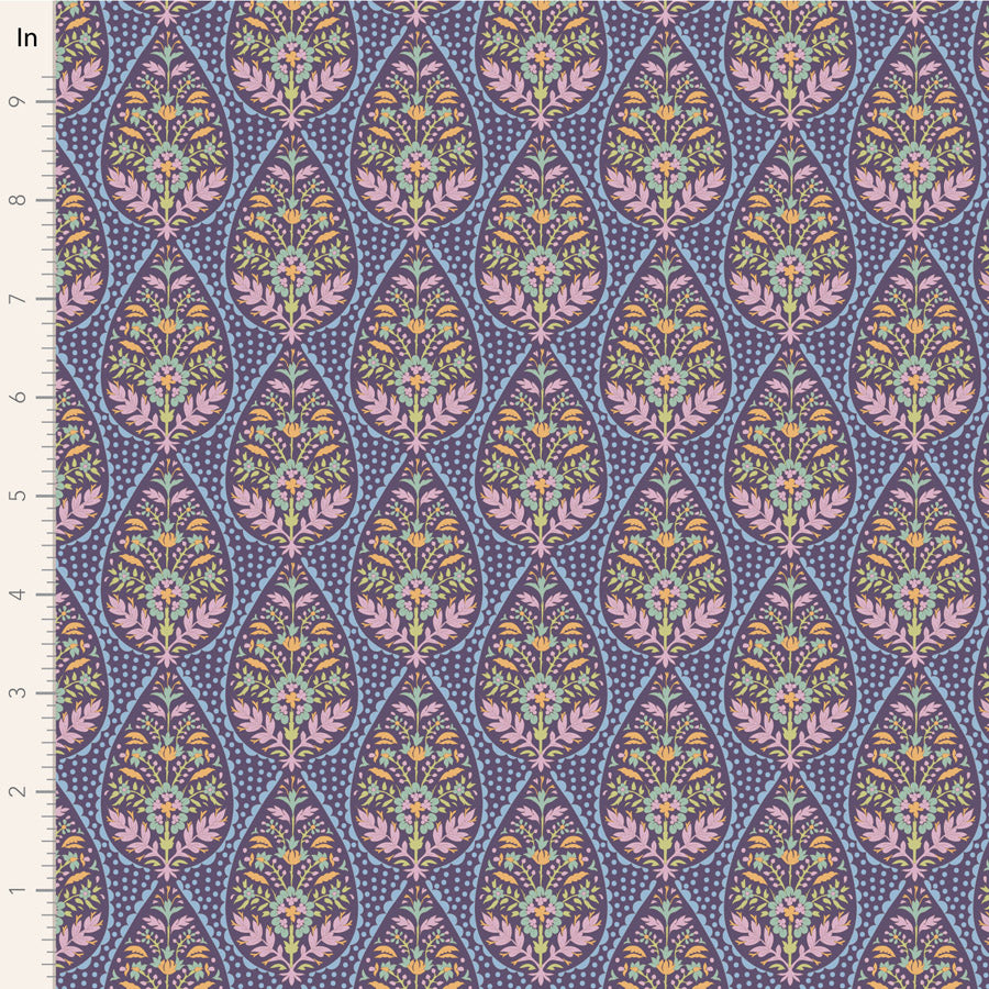 Tilda Sanctuary fat quarter bundle of 20 fabrics by Tilda. Floral quilting fabrics.