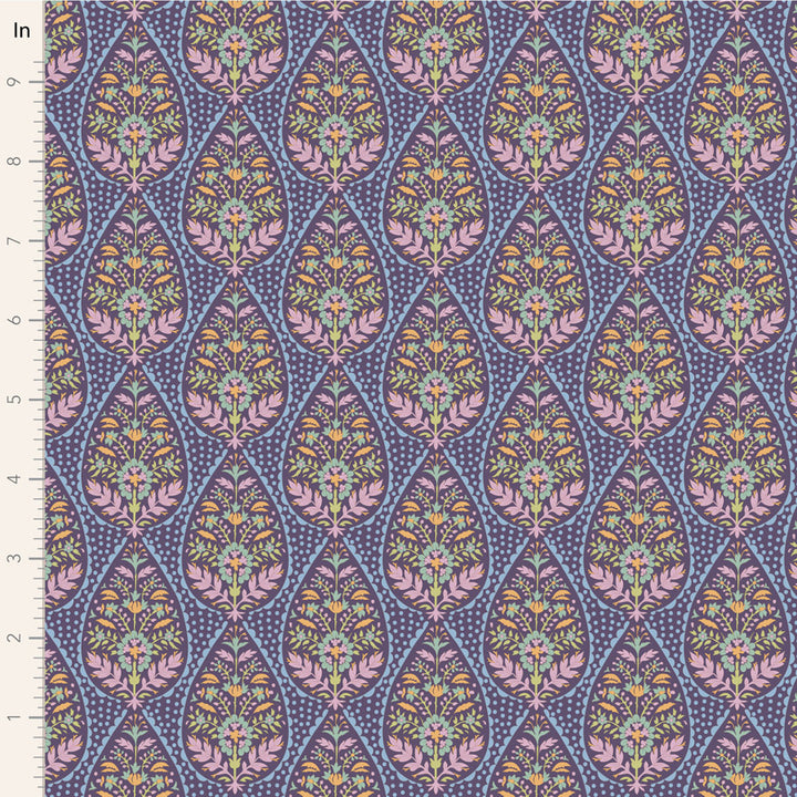 Tilda Sanctuary Charm pack fabrics by Tilda. Floral quilting fabrics.