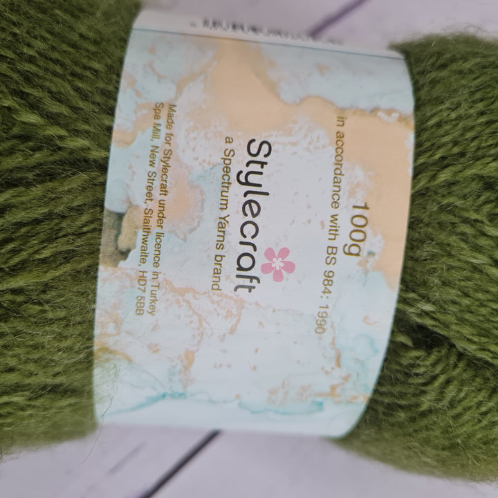 Grace Aran weight yarn by Stylecraft. Forest 2154 - 100g