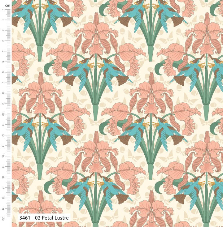 Art Nouveau – V&A Organic Cotton Fat Quarter bundle of 5 fabrics