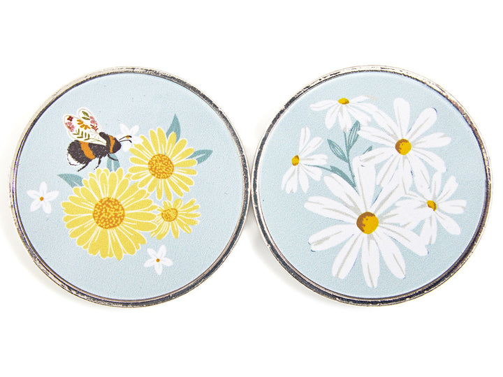 Bee/Daisy Pattern weights - fabric weights by Sew Easy. Sets of 2/4