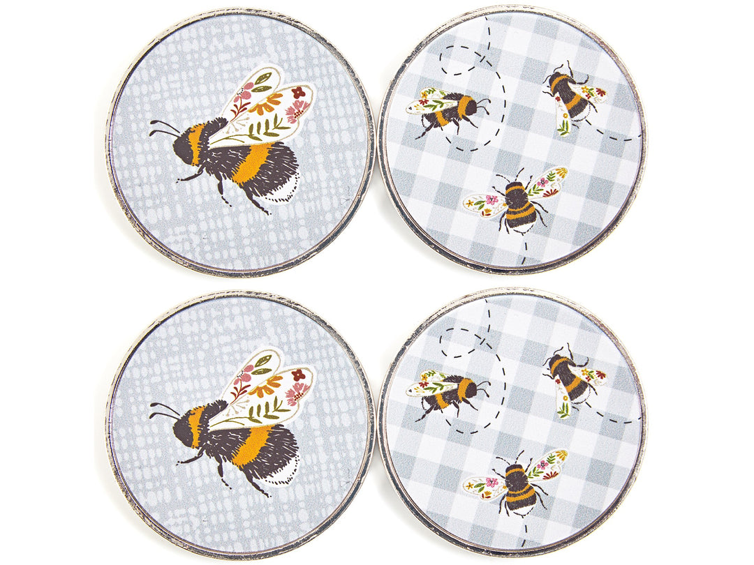 Bee/Daisy Pattern weights - fabric weights by Sew Easy. Sets of 2/4