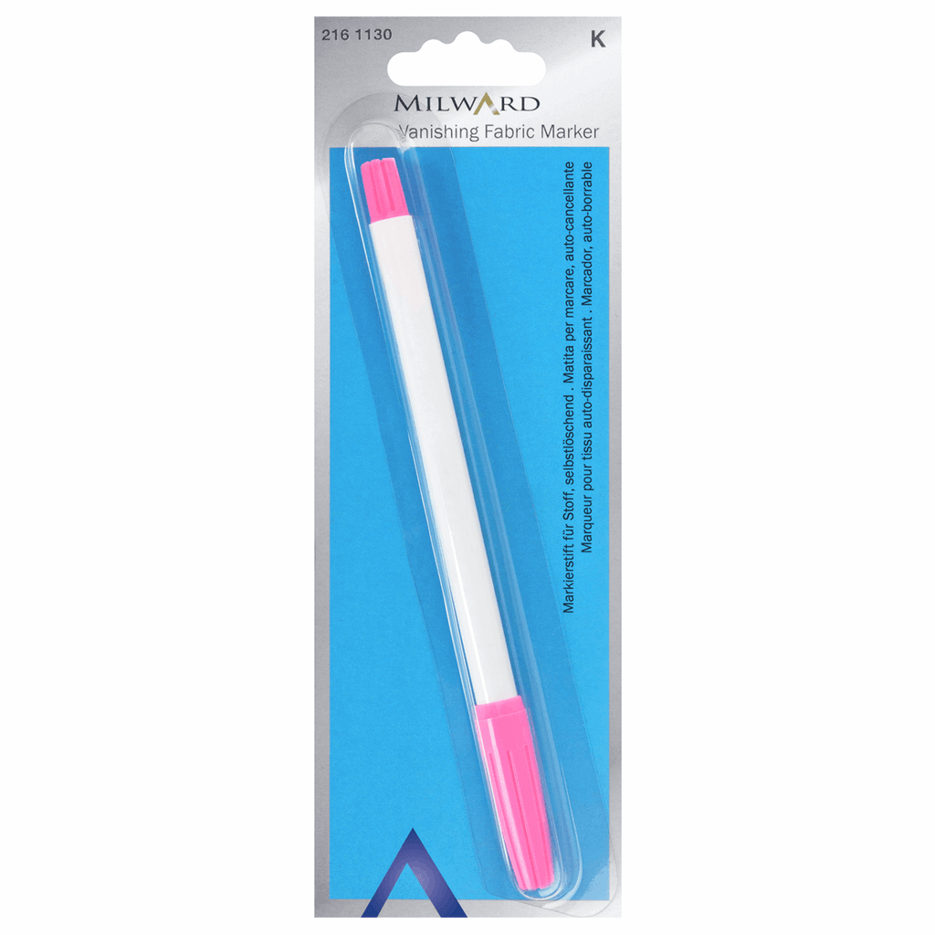 White Hemline water-soluble fabric pencil. For sewing and quilting