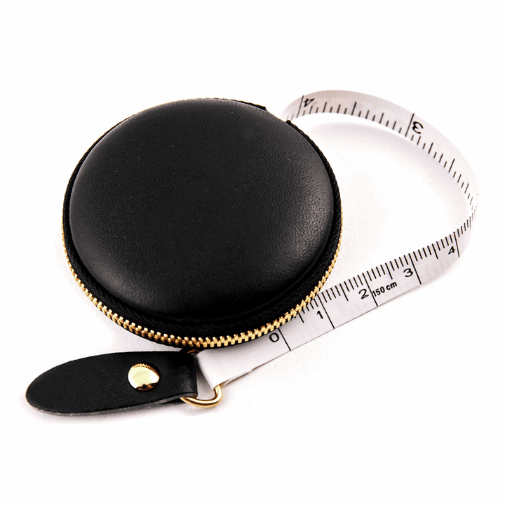 Deluxe Retractable Tape Measure. Sewing and crafts. 60 in/150 cm. Hemline Gold