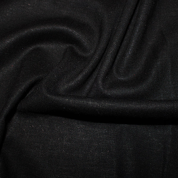 Solid Stretch Linen Viscose Mix Fabric by the half metre: dressmaking, crafts.