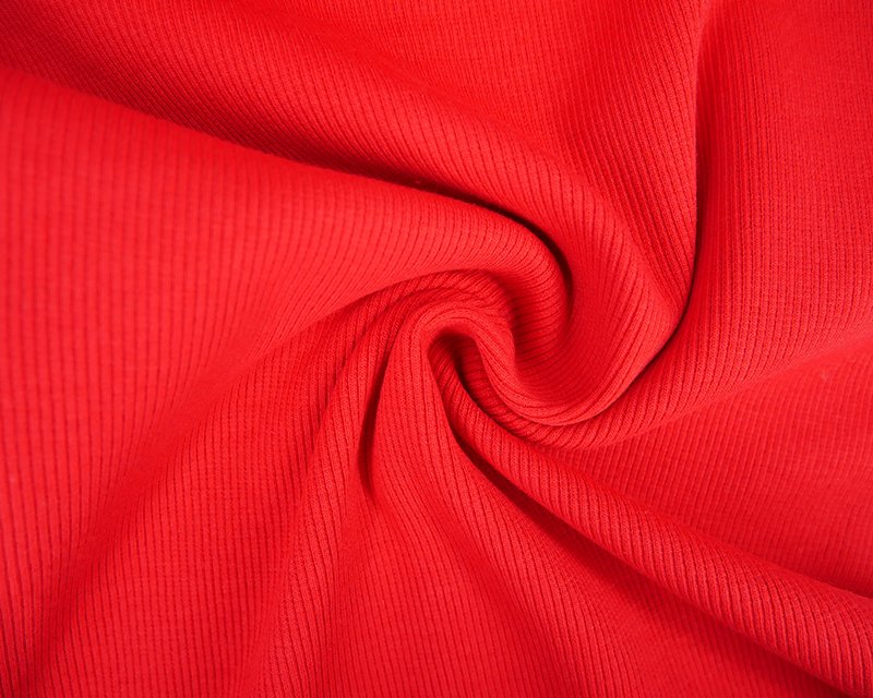 Tubular jersey ribbing knit cotton fabric x half metre. Oeko-Tex. Ribbed cuffing, waistbands.