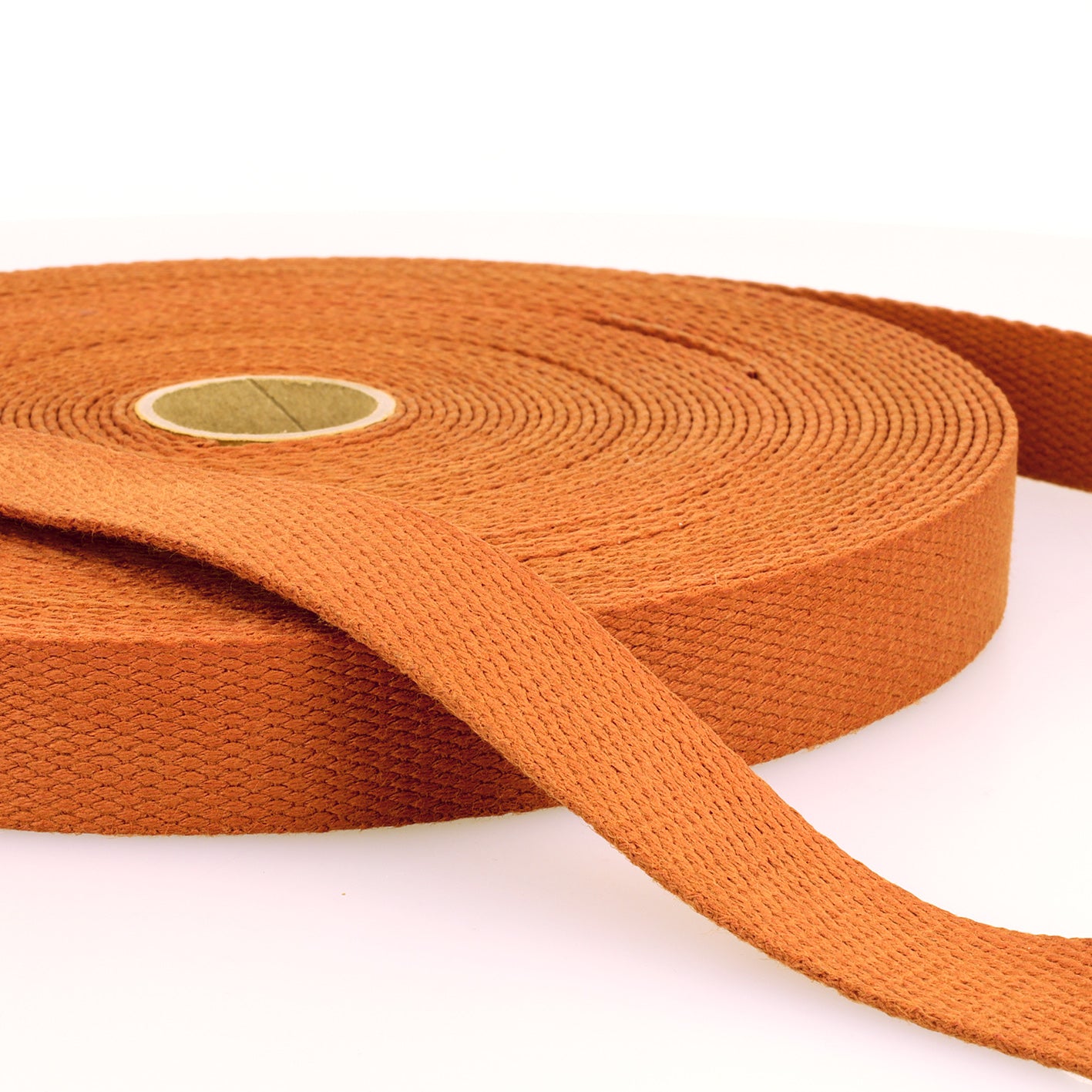 25 mm 30mm Solid Plain Cotton Stephanoise Webbing bag strapping. Per Crafty Girl Maria