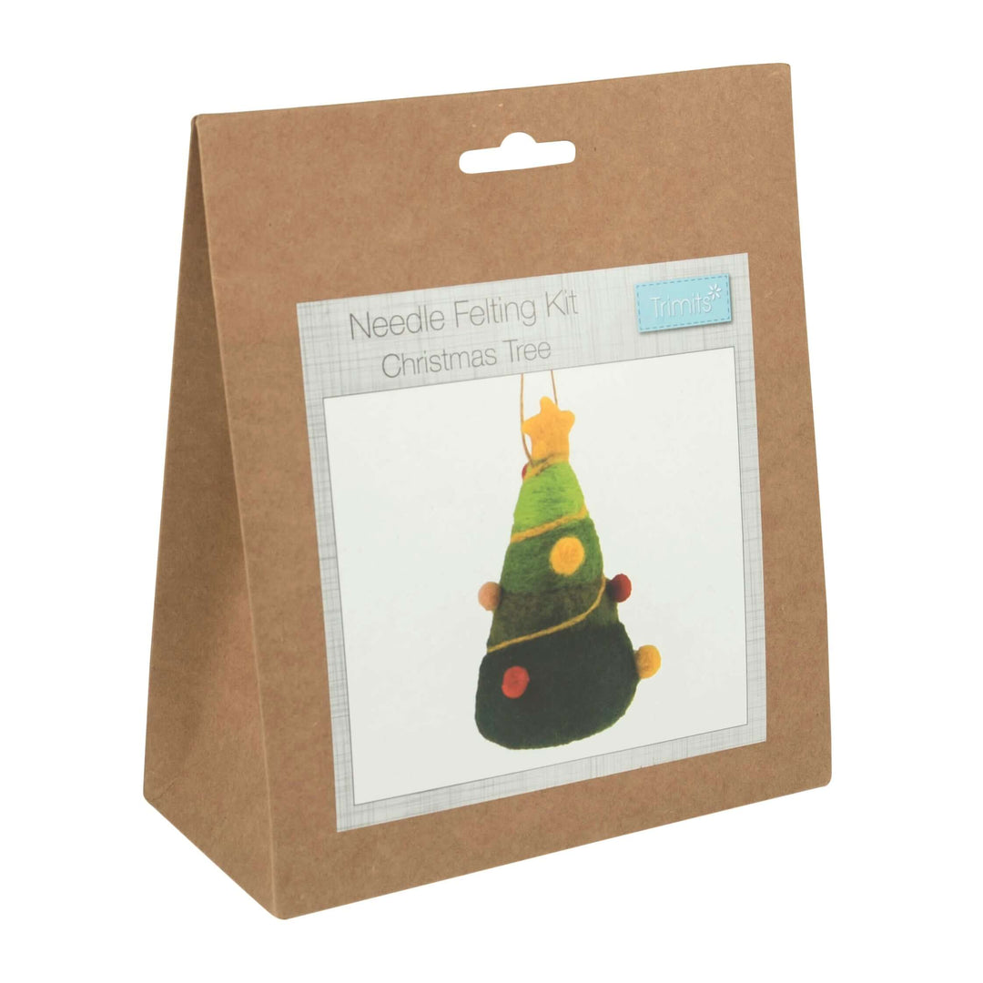 Trimits Make Your Own Needle Felting decoration/keyring craft kit. Stocking filler.