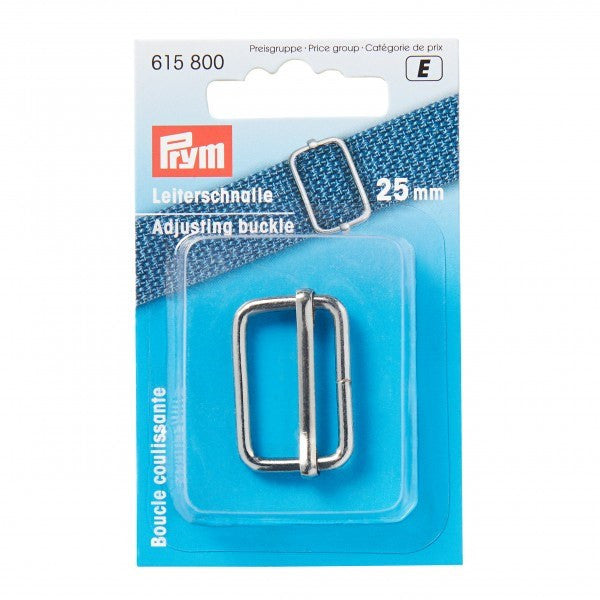 Prym Adjusting Slide Buckle Tri Glide adjuster (for bag straps, bag making) 25 /30 /40 mm