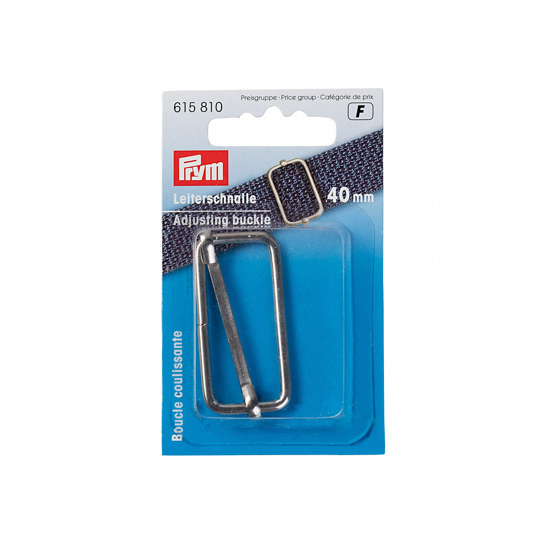 Prym Adjusting Slide Buckle Tri Glide adjuster (for bag straps, bag making) 25 /30 /40 mm