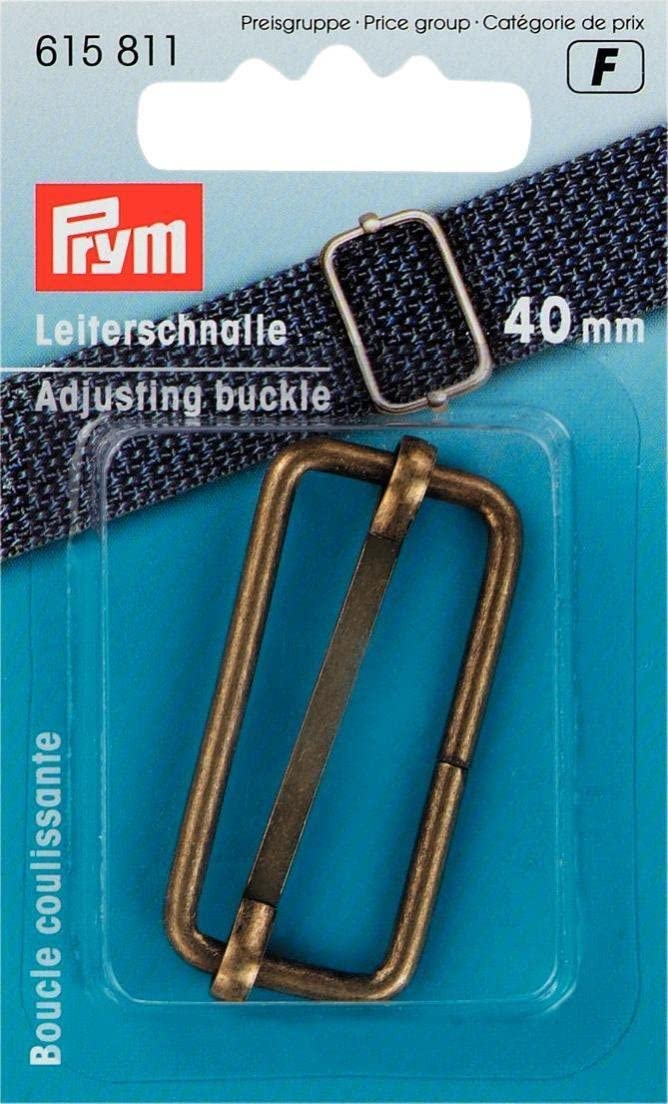 Prym Adjusting Slide Buckle Tri Glide adjuster (for bag straps, bag making) 25 /30 /40 mm